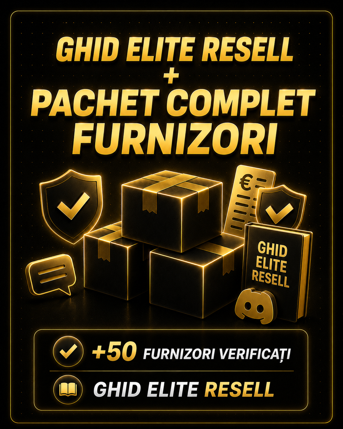 Ghid Elite Resell + Pachet Complet de Furnizori